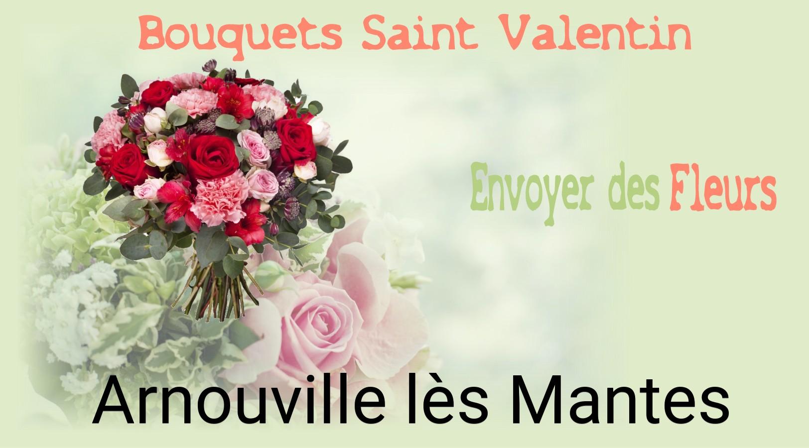 Roses de Saint-Valentin livrées à Arnouville-lès-Mantes